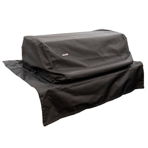 Black outdoor grill cover by Char-Broil.