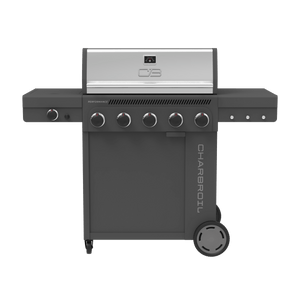 Performance Series™ FlavorMax™ 5 Burner Gas Grill Cabinet with Side Burner Gray