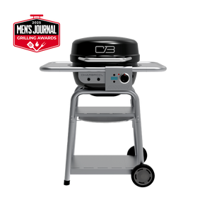 Bistro Pro™ Electric Grill & Griddle + Charcoal Mode Black