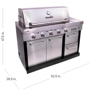 Medallion Series™ Modular Outdoor Kitchen Amplifire™ 5-Burner Gas Grill