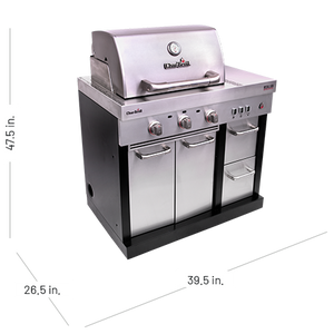 Medallion Series™ Modular Outdoor Kitchen Amplifire™ 3-Burner Gas Grill