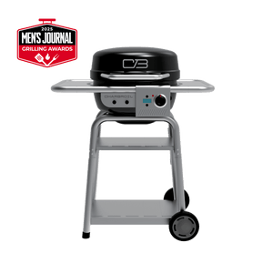 Bistro Pro™ Electric Grill + Charcoal Mode Black