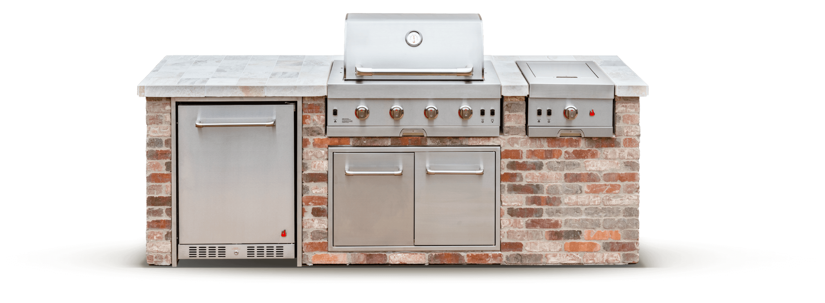 Medallion Series grill and brick