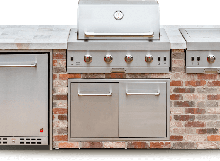 Medallion Series grill and brick